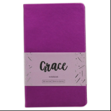 Книга записная  "Grace. Фиолетовый перламутр", А5, 80 страниц 