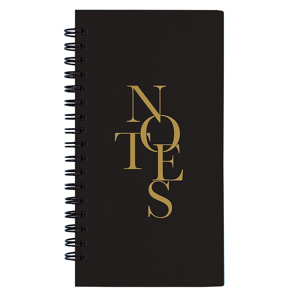 Блокнот Be Smart "Notes", А6, 100 л, в клетку, черный