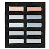 Набор мягкой пастели "Rembrandt Half Pastel", 10 цветов, серые тона - 2