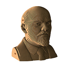 Пазл картонный 3D "Бюст Ленин"