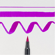 Маркер акварельный "Koi Color Brush", светло-сиреневый