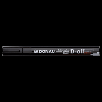 Маркер перманентный на нитрокраске "Donau D-Oil", черный - 2