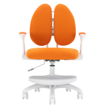 Кресло детское Everprof Kids 104, ткань, пластик, оранжевый