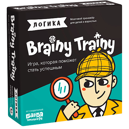 Игра настольная Brainy Trainy "Логика"