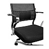 Кресло компьютерное ErgoLife Sit Air M4-290K, ткань,сетка, черный - 4