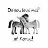 Кружка керамическая "Do you love me?", 320 мл, белый, черный - 2
