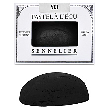 Пастель сухая "À l'écu Pastel", галька, 513 черная слоновая кость
