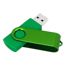 USB Flash накопитель 2.0 16 Gb VDF-008 СС, пластик, металл, зеленый