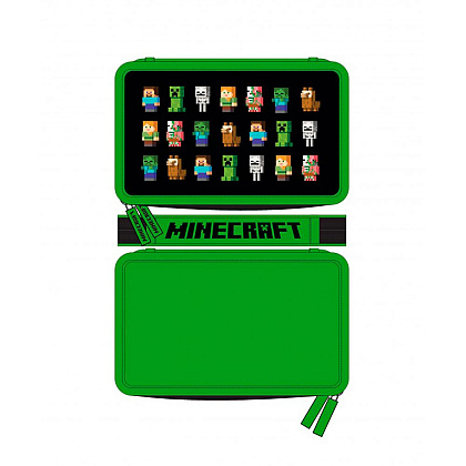 Пенал "Minecraft", 2 отделения - 2