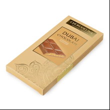 Шоколад молочный "Dubai Peanut" с начинкой из арахиса, 50 гр