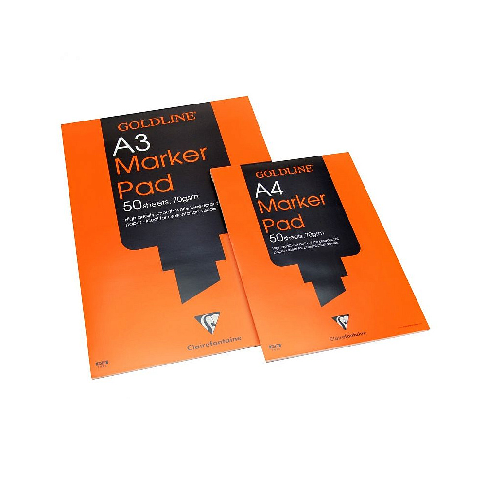 Блок бумаги для маркеров "MARKER PAD", А4, 70 г/м2, 50 листов
