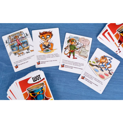 Игра настольная "Шот: Супергеройский" - 7