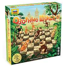 Игра настольная "Озорные шашки"