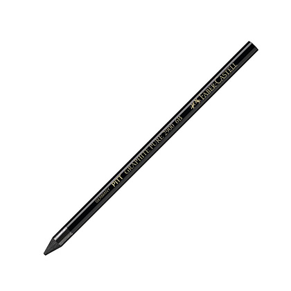 Карандаш цельнографитный PITT "Graphite Pure", 6B