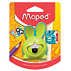 Точилка Maped "Croc Croc Innovation", 1 отверстие, ассорти, блистер - 2