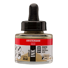 Жидкий акрил "Amsterdam", 815 олово, 30 мл