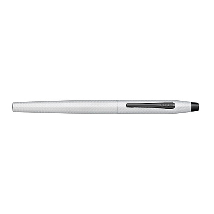 Ручка перьевая "Cross Classic Century Brushed Chrome", M, серебристый, черный, патрон черный - 2