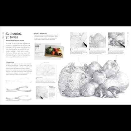 Книга на английском языке "Artists Drawing Techniques", DK - 4
