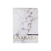 Блокнот "Carrarra", A6, 250 листов, нелинейный, склейка сверху, белый - 2