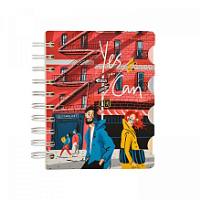 Блокнот "Art Journal", A6, 120 листов, клетка, линейка, точка, ассорти