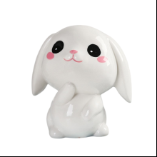 Копилка "Cute bunny", керамика, белый