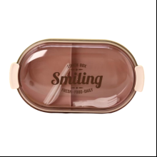 Контейнер д/еды "Smiling", розовый