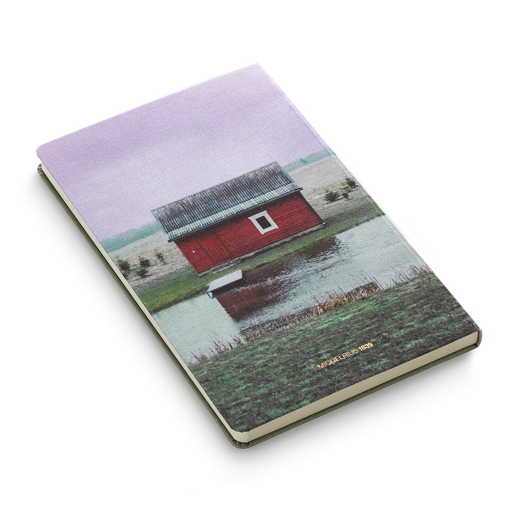 Блокнот Miquelrius "Remember Cottage", А5, 96 листов, нелинованный, зеленый - 3