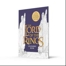 Раскраска на английском языке "J. R. R. Tolkien. Lord of the rings movie trilogy colouring book"