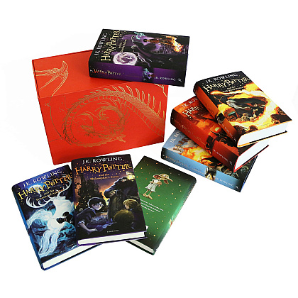 Книга на английском языке "Harry Potter Box Set HB 2014 Childr", Rowling J.K.  - 2
