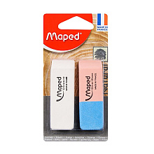 Ластик Maped "Dessin", 2 шт, ассорти, блистер