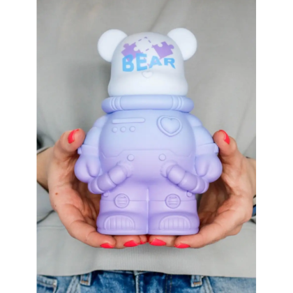 Копилка "Cosmo bear", голубой - 6