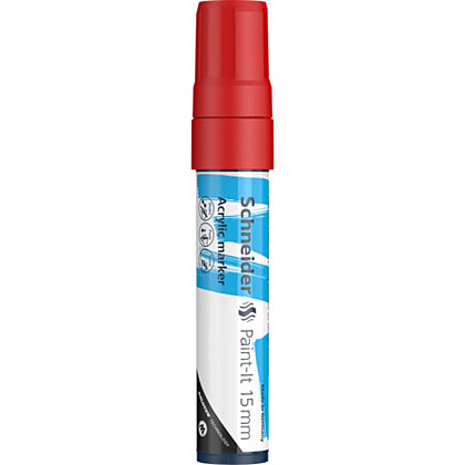 Маркер акриловый "Schneider Paint-It 330", красный - 2