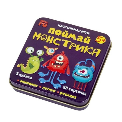 Игра настольная "Поймай монстрика" - 3
