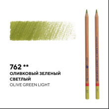 Карандаш цветной "Мастер-класс", 762, оливковый зеленый светлый
