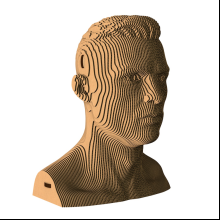 Пазл картонный 3D "Бюст Роналду"
