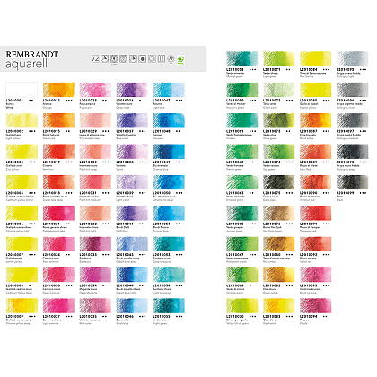 Карандаш акварельный "Rembrandt Aquarell", 036 темно-фиолетовый - 3