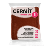Полимерная глина "Cernit № 1 (Number One)", 56 г, 800 коричневый