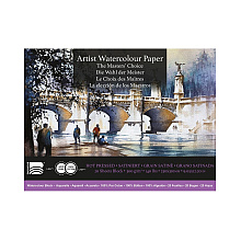 Блок бумаги для акварели "Baohong. Thomas W Schaller", 23x31 см, 300 г/м2, 20 листов, горячий пресс
