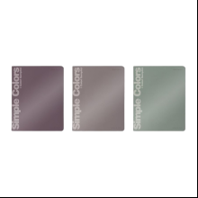 Тетрадь "Morandi colors", A5, 48 листов, клетка, скоба сбоку, ассорти