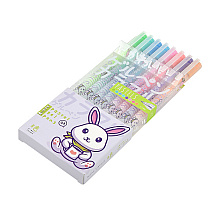 Набор гелевых ручек "Pastels. Kawaii Animals", 8 шт, разноцветный