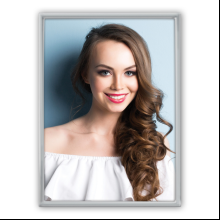 Фоторамка "SILVIA", 10х15 см, металл со стеклом, серебристый