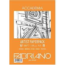 Блок бумаги для рисования "Fabriano. Art pack" А3, 120 г/м2, 100  листов