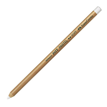 Карандаш пастельный "Pitt Pastel" B, 101 белый