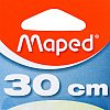 Линейка алюминевая Maped, 30 см, серебристый - 3