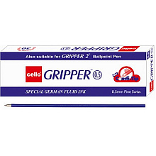 Стержень шариковый "Gripper", 0.5 мм, 140 мм, синий