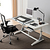 Стол Comf-Pro King Desk, 1400х765х(530-770) мм, белый, зеленый - 6