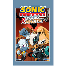 Книга "Sonic. Тэнгл и Виспер. Комик", Флинн Й., Геллнер К.