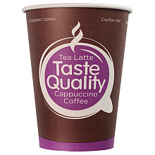 Стакан картонный "Taste Quality", 300 мл, 50 шт/упак 
