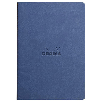 Блокнот "Rhodiarama", A5, 32 листа, линейка, сапфировый