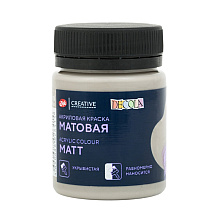 Краска акриловая матовая "Декола", 445 французский кофе, 50 мл., банка